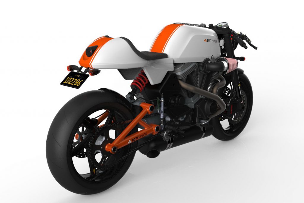 Bottpower cafe racer, versión 2.