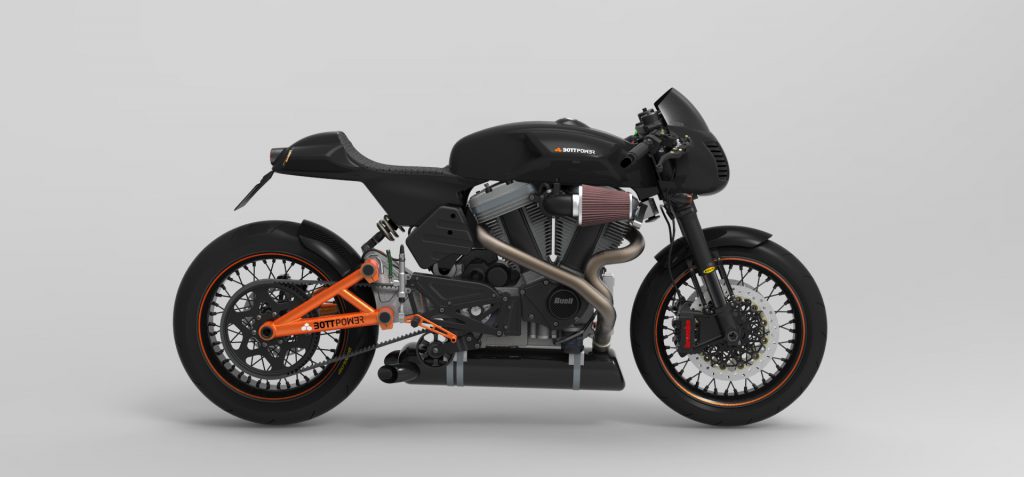 Bottpower cafe racer, version 3