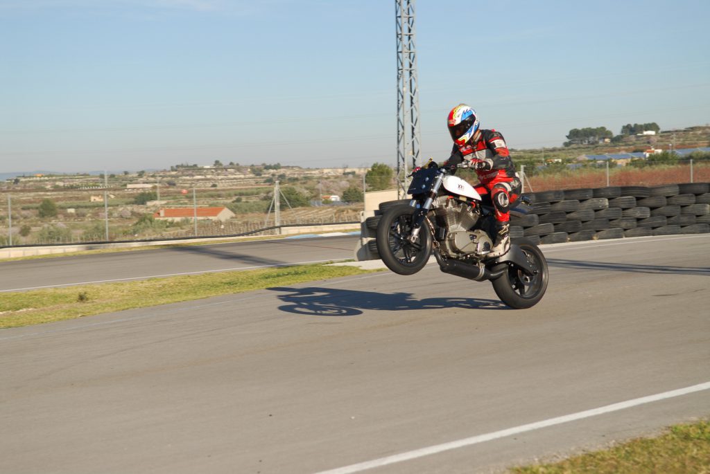 Alex Martinez riding the BOTT XR1 in Albaida